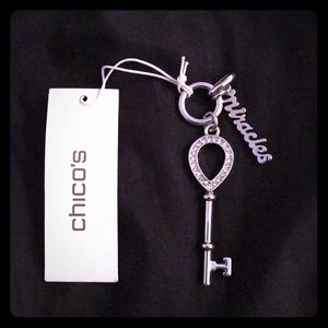 Chico’s miracles key pendant 💎